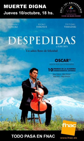 "Despedidas", Cine-Foro "Muerte digna", en Valencia, por primera vez