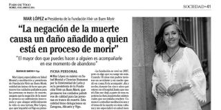 La negaci&oacute;n de la muerte causa un da&ntilde;o a&ntilde;adido a quien est&aacute; en proceso de morir