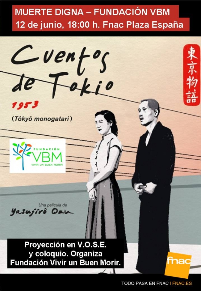 "Cuentos de Tokyo", en Zaragoza, Cine-Foro "Muerte digna"